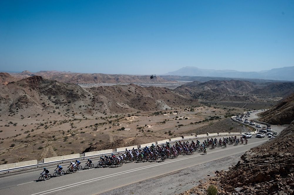 130216 Tour of Oman Day 6 Stage 6 Hawit Nagam Park to the Matrah Corniche.© Lloyd Images...................